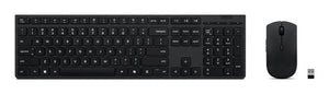 Lenovo 4X31R64318 keyboard Mouse included Office RF Wireless + Bluetooth QWERTY Belgian, English Grey