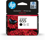 HP 655 Black Original Ink Advantage Cartridge