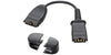 HP Poly 4 Pin QD Headset to 6 Pin QD Audio Processor Cable (0.13M)