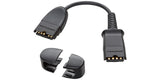 HP Poly 4 Pin QD Headset to 6 Pin QD Audio Processor Cable (0.13M)