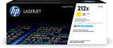 HP 212X High Yield Yellow Original LaserJet Toner Cartridge