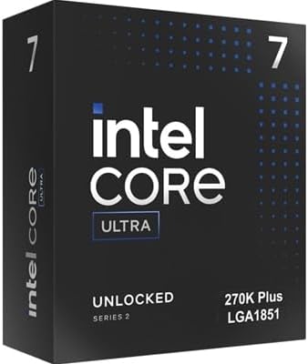 Intel Core Ultra 7 270K Processor — 5.5GHz, 36MB Cache