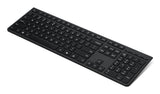 Lenovo 4Y41R64506 keyboard Home/Office RF Wireless + Bluetooth Belgian, French Black