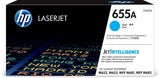 HP 655A Cyan Original LaserJet Toner Cartridge