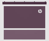 HP Color LaserJet X580 Aurora Purple Color Panel Kit