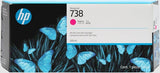 HP 738 300-ml Magenta DesignJet ink cartridge 1 pc(s) Original High (XL) Yield