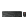 Lenovo 4X31S04814 keyboard Mouse included Office RF Wireless + Bluetooth Belgian Black
