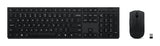 Lenovo 4X31R64346 keyboard Mouse included Home/Office RF Wireless + Bluetooth QWERTZ French, German, Swiss Grey