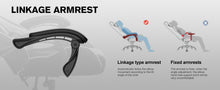 GTPLAYER Office Chair Gaming chair Massage Gaming armchair Ergonomic Gamer chair Footrest, Head Support Massage Lin Pillow,