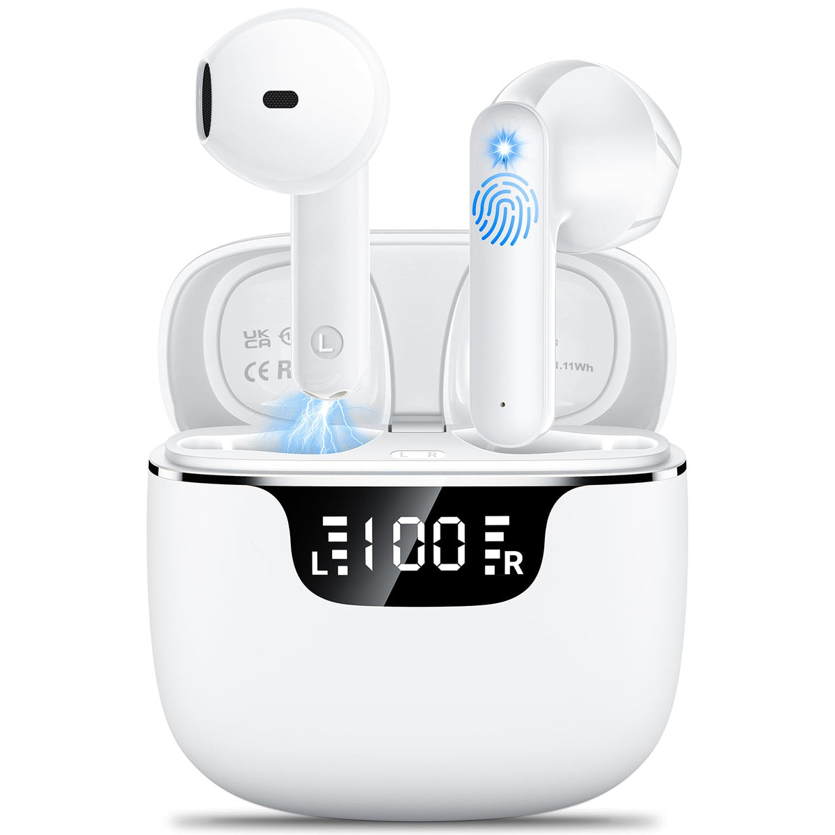 Écouteurs Bluetooth Godyse — Réduction de Bruit ENC, IPX6, 42H Autonomie