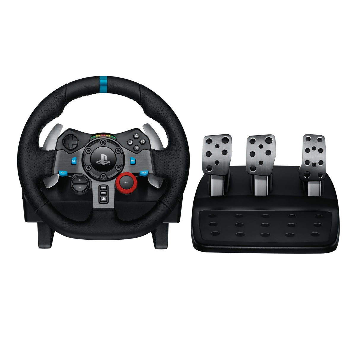 Logitech G29 Racing Wheel — Leather, Force Feedback, PS5/PS4/PC