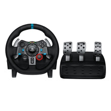 Logitech G29 Driving Volant de Course en Cuir avec Pédales, Retour de Force Réaliste, Palettes Volant en Acier Inoxydable, Rotation à 900°, Prise EU, PS5, PS4, PC, Mac - Noir
