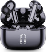 Bluetooth 5.4 Earbuds — LED Display, USB-C, 40H Playtime