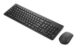 Lenovo 4X31R64457 keyboard Mouse included Office RF Wireless Belgian, English Black