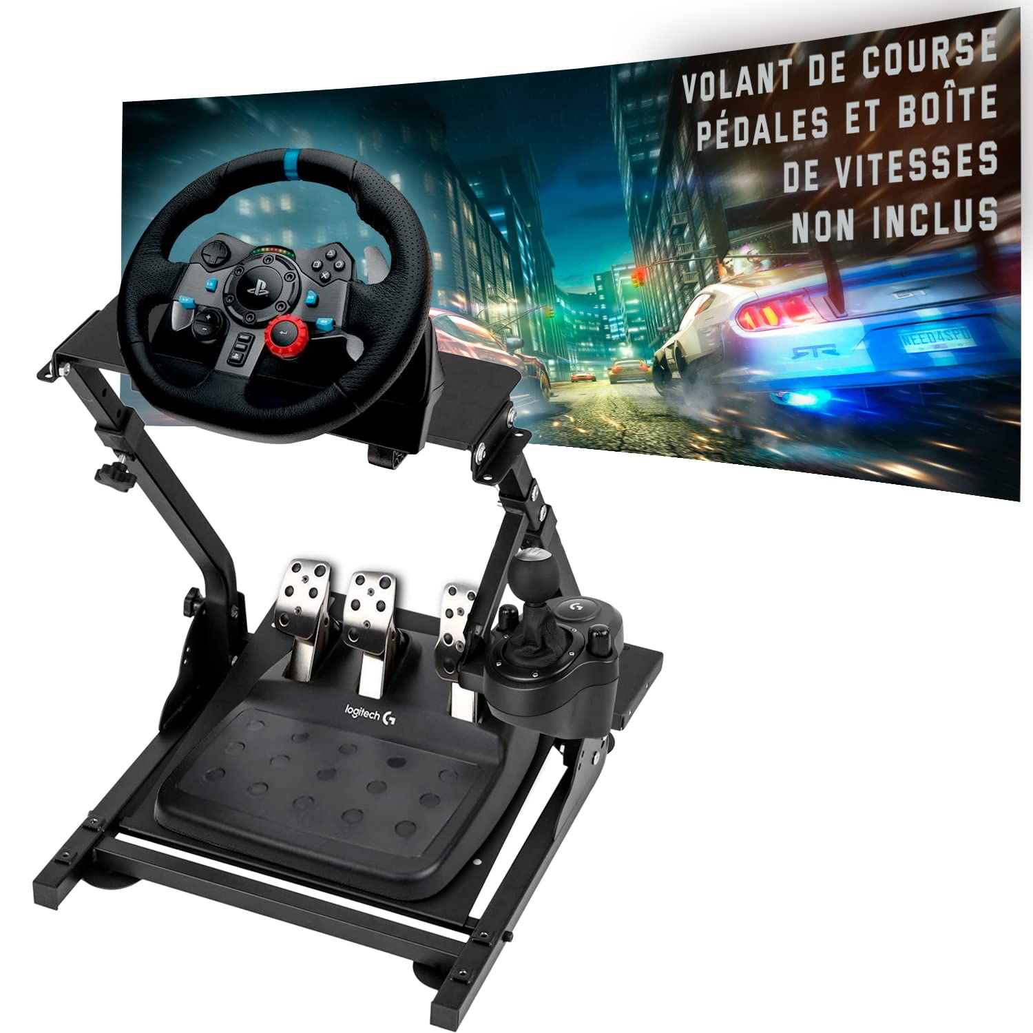 Support de Volant Unicview — Compatible G29, G920, G923, T150, T500