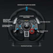 Logitech G29 Driving Volant de Course en Cuir avec Pédales, Retour de Force Réaliste, Palettes Volant en Acier Inoxydable, Rotation à 900°, Prise EU, PS5, PS4, PC, Mac - Noir