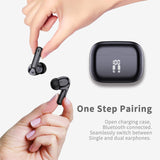 Bluetooth 5.4 Earbuds — LED Display, USB-C, 40H Playtime
