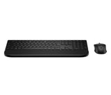 HP MultiDvcDuMdMSEKBCombowPR585C EMEA-INT keyboard Mouse included Home/Office RF Wireless + Bluetooth Black