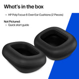 HP Poly Focus 6 Over-Ear Cushions (2 Pieces)