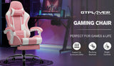 GTPLAYER Gaming Chair — Massage, Footrest, Lumbar Support
