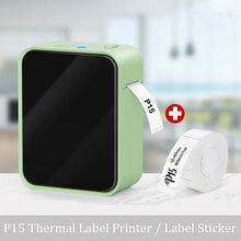 Marklife P15 Thermal Label Printer Similar as D11 D110 D101 Labeling Machine Wireless Bluetooth Label Maker With Label Sticker