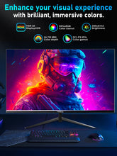 FYHXele 24Inch 180Hz Gaming Monitor 1K FHD Computer Display 1ms Response Time Eye Care Screen LCD Support HDR G-Sync VESA