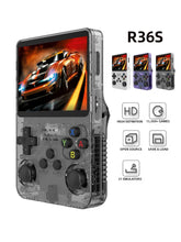 R36S Retro Handheld Video Game Console Linux System 3.5 Inch IPS Screen R35s Pro Portable Pocket Video Player 64GB Games