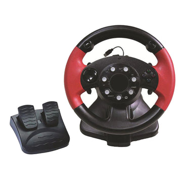 Gaming Racing Steering Wheel for PS4 PS3 PS2  D-INPUT X-INPUT Mode Driving Racing Wheel and Floor Pedals Real Force Feedback