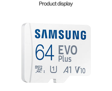 Samsung Pro Plus Memory Card 512GB 256GB 128GB U3 V30 A2 High Speed UHS-I Class 10 TF Card 64GB U1 A1 V10 EVO PLUS Micro SD Card