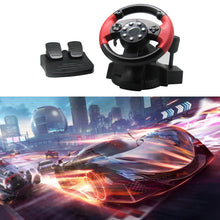 Gaming Racing Steering Wheel for PS4 PS3 PS2  D-INPUT X-INPUT Mode Driving Racing Wheel and Floor Pedals Real Force Feedback