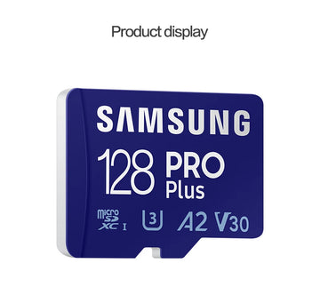 Samsung Pro Plus Memory Card 512GB 256GB 128GB U3 V30 A2 High Speed UHS-I Class 10 TF Card 64GB U1 A1 V10 EVO PLUS Micro SD Card