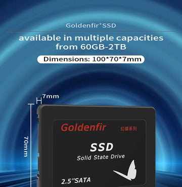 Goldenfir SSD  128GB SATAIII SSD 512GB 480GB 256GB HD 1TB  500GB  Solid State Hard Disk 2.5 for Laptop