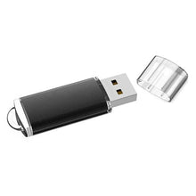 CW10029 USB Flash Drive High Speed USB 2.0 Pendrive Zinc Alloy Metal Jump Thumb Drive with Clear Cap for Computer Car Speaker TV