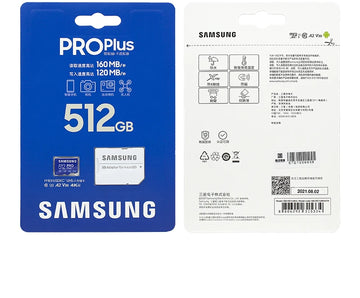 Samsung Pro Plus Memory Card 512GB 256GB 128GB U3 V30 A2 High Speed UHS-I Class 10 TF Card 64GB U1 A1 V10 EVO PLUS Micro SD Card