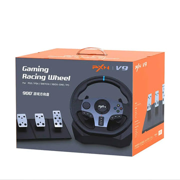 PXN V9 Racing Wheel With Pedals And Shifter Gaming Steering Wheel Volante For PS3/PS4/PC Windows/Switch/Xbox One/Series X/S