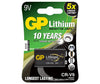 GP LITHIUM BATTERY 9V/CRV9