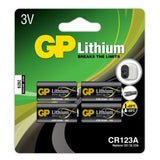 GP LITHIUM BATTERY CR123A