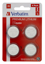 Verbatim LITHIUM BATTERY CR2450 3V 4