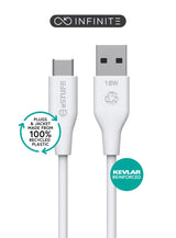 eSTUFF INFINITE (GRS) USB-C to USB-A
