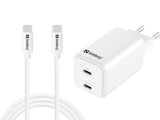 Sandberg AC Charger USB-C PD65W EU 1.5M