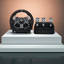 Logitech G G920 Driving Force volant de course et pédales, retour de force réaliste, leviers de vitesse en acier inoxydable, couvre volant pour Xbox Series X|S, Xbox One, PC et Mac - Noir