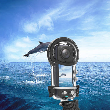 Dive Case For Insta360 X4 Waterproof Case Housing Underwater 40m Protector Invisible 360° Fully Diving Shell Accessories