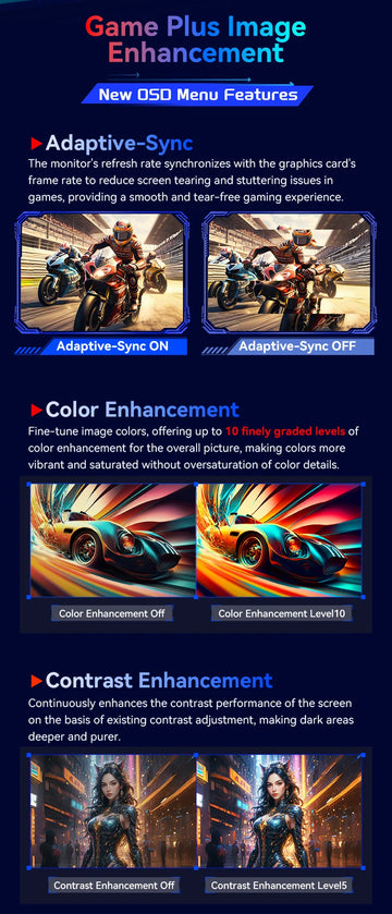 TITAN AMRY 23.6 inch 180Hz 1ms 1500R curved screen gaming esports full HD 1080P compatible 144Hz computer monitor 24A3G