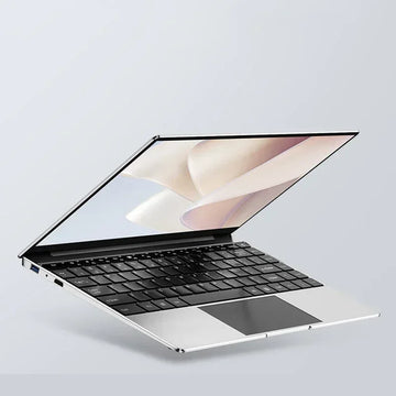 14.1 inch laptop 16GB RAM+2048GB ROM Intel Pentium N3700  Narrow Bezel Screen PC Windows 11 Office Entertainment Laptop