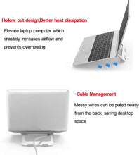 Laptop Tablet Stand Universal Adjustable Aluminium Alloy Foldable Stand Desktop Holder For Macbook 10''-15.6'' Laptop Notbebook