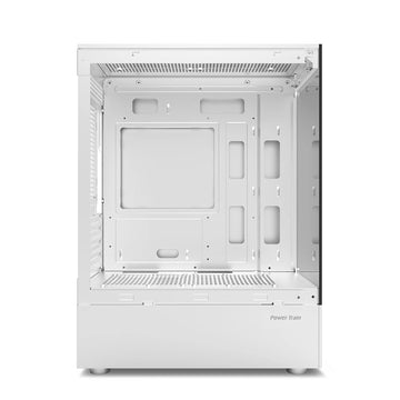 Power Train Illusionary Realm Computer Case M-ATX/ITX Seaview Room Side Transparent Desktop Chassis Support 240 Water Cooler