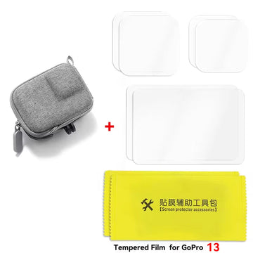 Storage Bag Case for GoPro Hero 13 12 11 10 9 8 Portable Mini Box Sport Camera Waterproof Protective Case for Go Pro Accessories