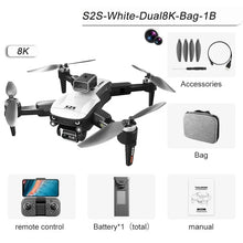 MIJIA S2S Mini Drone 4k 8K HD Camera Obstacle Avoidance Aerial Photography Brushless Motor Foldable Rc Quadcopter Kid Toys