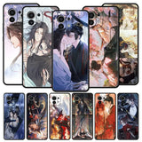 Coque Comic Man Erha et His White Cat Master, Xiaomi 14 13T 12T Pro 12 13 11 Mi Note 10 Lite 10T 5G 11X Pro 11T 11i 9T