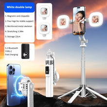 P135MAX Magnetic Selfie Stick Tripod with Wireless Remote Extendable Cell Phone Tripod Stand Compatible with MagSafe IPhone